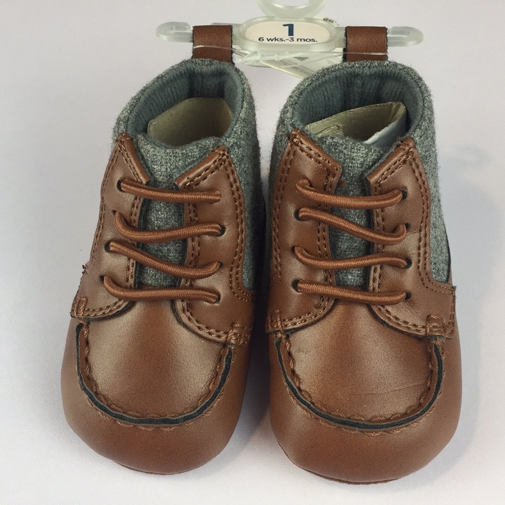 Little Wonders Gray Flannel Hightop 1